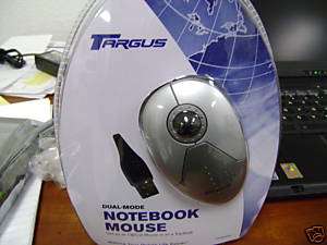 Targus Dual Mode Notebook Mouse PAUM008U  