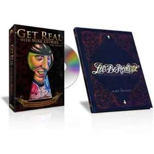 Lets Be Realistic Book and GET REAL DVD Combo   by Mike DeVries   1 