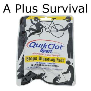 QuikClot Sport 50g Quick Clot Stops Bleeding Fast  