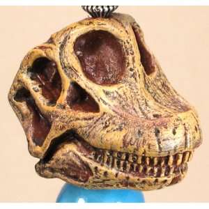  Brachiosaurus Dinosaur Bone / Skull and Lampwork Glass 