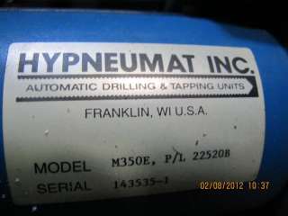 HYPNEUMAT M350E AUTOMATIC DRILL TAP UNIT  