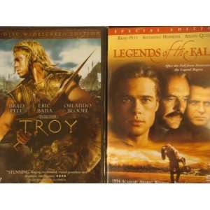  DVD Movies Brad Pitt Double Disc Set Legends Of The Fall 