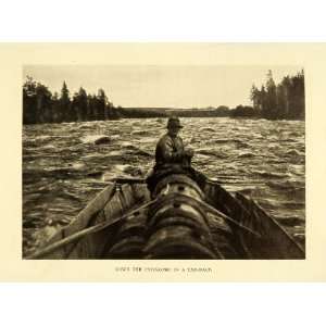   Finnish Finland Portrait Landscape Scene   Original Halftone Print
