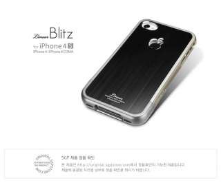 SGP Linear Blitz Series Case [Black] for Apple iPhone 4S  