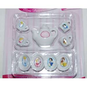  TEA SET, 10PC PORCEL PRINCESS 