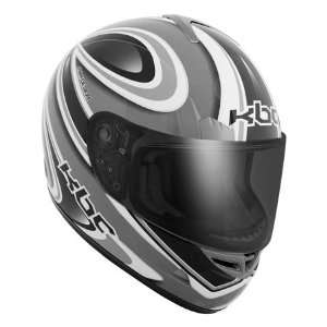  KBC Tarmac Max Full Face Helmet Large  White Automotive