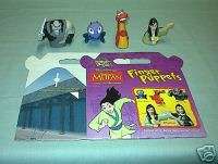 Blockbuster 1998 Mulan Finger Puppets Set of 4 with Box  