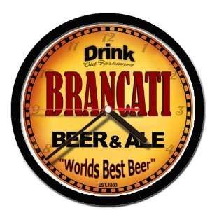  BRANCATI beer and ale cerveza wall clock 