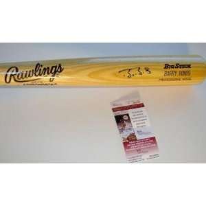  Signed Barry Bonds Baseball Bat   Full Size Adirondack JSA 