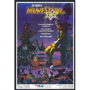 The Legend of BraveStarr (1987) 27 x 40 Movie Poster Style A  