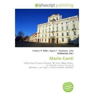  Mario Conti (9786133816060) Books