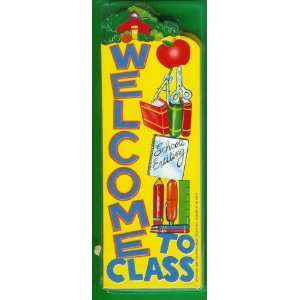  Eureka Bookmarks, Set of 36, Welcome to Class (843040 
