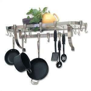  Large Wall Stainless Steel Pot Rack