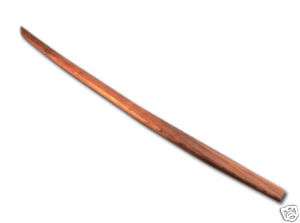 Handmade Exotic Wood BUBINGA Bokken Boken Sword  