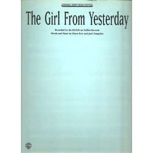  Sheet Music The Girl From Yesterday Eagles 52 Everything 