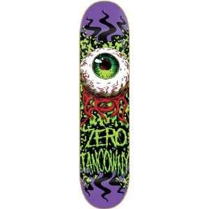  Zero Tancowny Bloodshot Skateboard Deck   8.25 Sports 