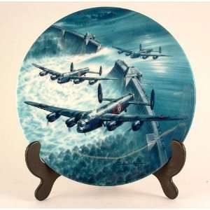    Royal Worcester Breakthrough Dambusters plate CP684
