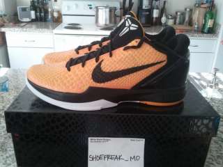 DS NIKE ZOOM KOBE VI TOUR YELLOW 10.5 v del sol bruce lee grinch air 