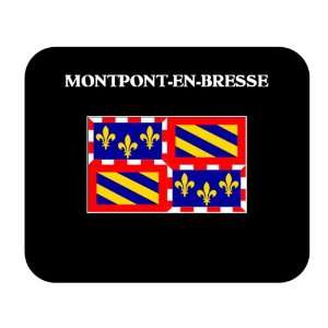   (France Region)   MONTPONT EN BRESSE Mouse Pad 