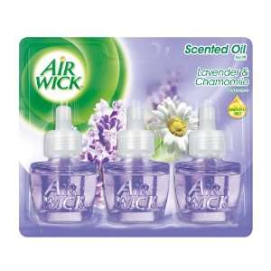 Air Wick Scented Oil Triple Refill Relaxation, Lavender and Chamomile 