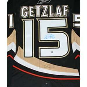 Ryan Getzlaf Memorabilia Signed Anaheim Ducks Authentic Pro Hockey 