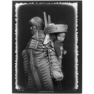   ,infants,women,Navajo,cradleboards,children,c1914