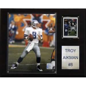    NFL Troy Aikman Dallas Cowboys Player Plaque