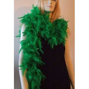 Feather Boa Green Mardi Gras Masquerade Halloween Costume Fashion 