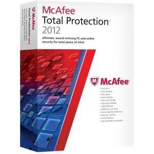  McAfee Total Protection 2012   3 User. TOTAL PROTECTION 