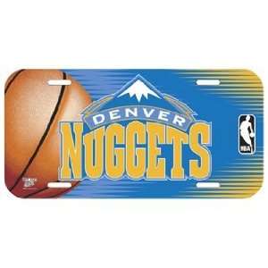  Denver Nuggets License Plate   NBA License Plates Sports 