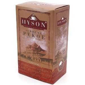 SUPREME PEKOE (Black Tea) HYSON, Loose Packaging in Cardboard 
