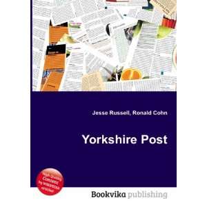  Yorkshire Post Ronald Cohn Jesse Russell Books