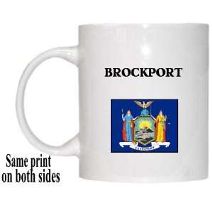  US State Flag   BROCKPORT, New York (NY) Mug Everything 