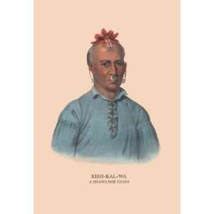  Exclusive By Buyenlarge Kish Kal Wa (A Shawanoe Chief 