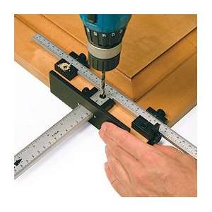  Satin Aluminum Drill Guide, 12 Inch Center To Center For 