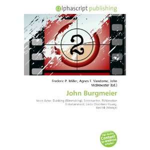  John Burgmeier (9786133764156) Books