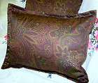 Ralph Lauren RUTHERFORD PARK Paisley Velvet Throw Pillow $135.00 NWT 