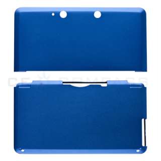 Blue Aluminum Hard Case Cover For Nintendo 3DS  