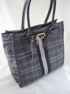 Nwt $85 Authentic Tommy Hilfiiger Womens Purse Handbag Tote Black 