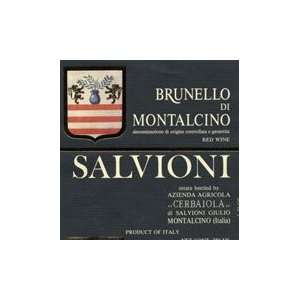  Salvioni Brunello di Montalcino 2007 Grocery & Gourmet 
