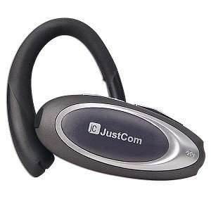  JustCom BTH 6335A Bluetooth Headset (Gray) Cell Phones 