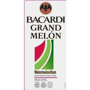  Bacardi Gran Melon 50ML Grocery & Gourmet Food