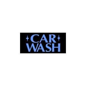 Car Wash Simulated Neon Sign 12 x 27