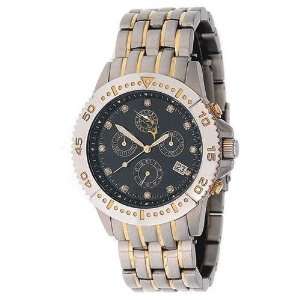   Marlins Silver/Gold Mens Legend Swiss Wrist Watch