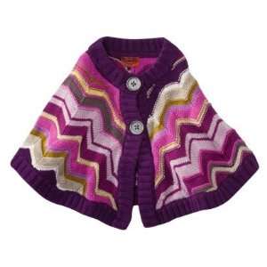   Target® Girls Poncho Sweater   Purple   XL (4T 5T) 