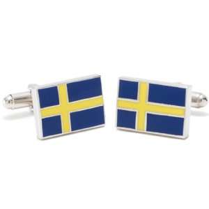 Sweden Flag Cufflinks
