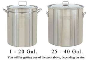 Stainless Steel Pot / Brew Kettle / Brew pot  