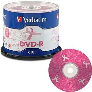  Verbatim/Smartdisk, DVD R 16X 60pk Pink Susan G Ko 