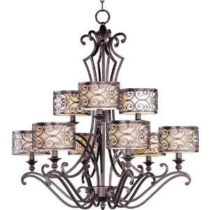  Mondrian 9 Light Chandelier H36.5 W34