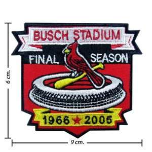  St Louis Cardinals Busch Stadium Iron On Patches 